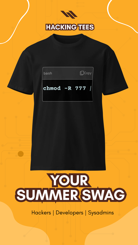 Hacking tee design